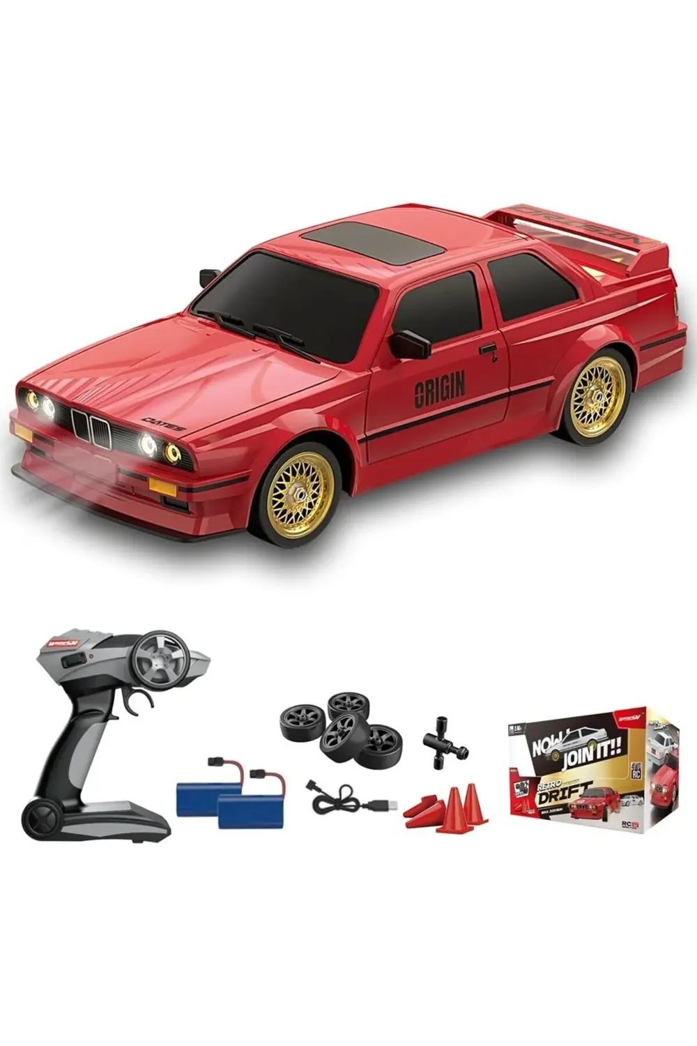 Uzaktan Kumandalı Full Fonksiyonlu 40 Km Hız Yapan 27 Cm Drift Bm