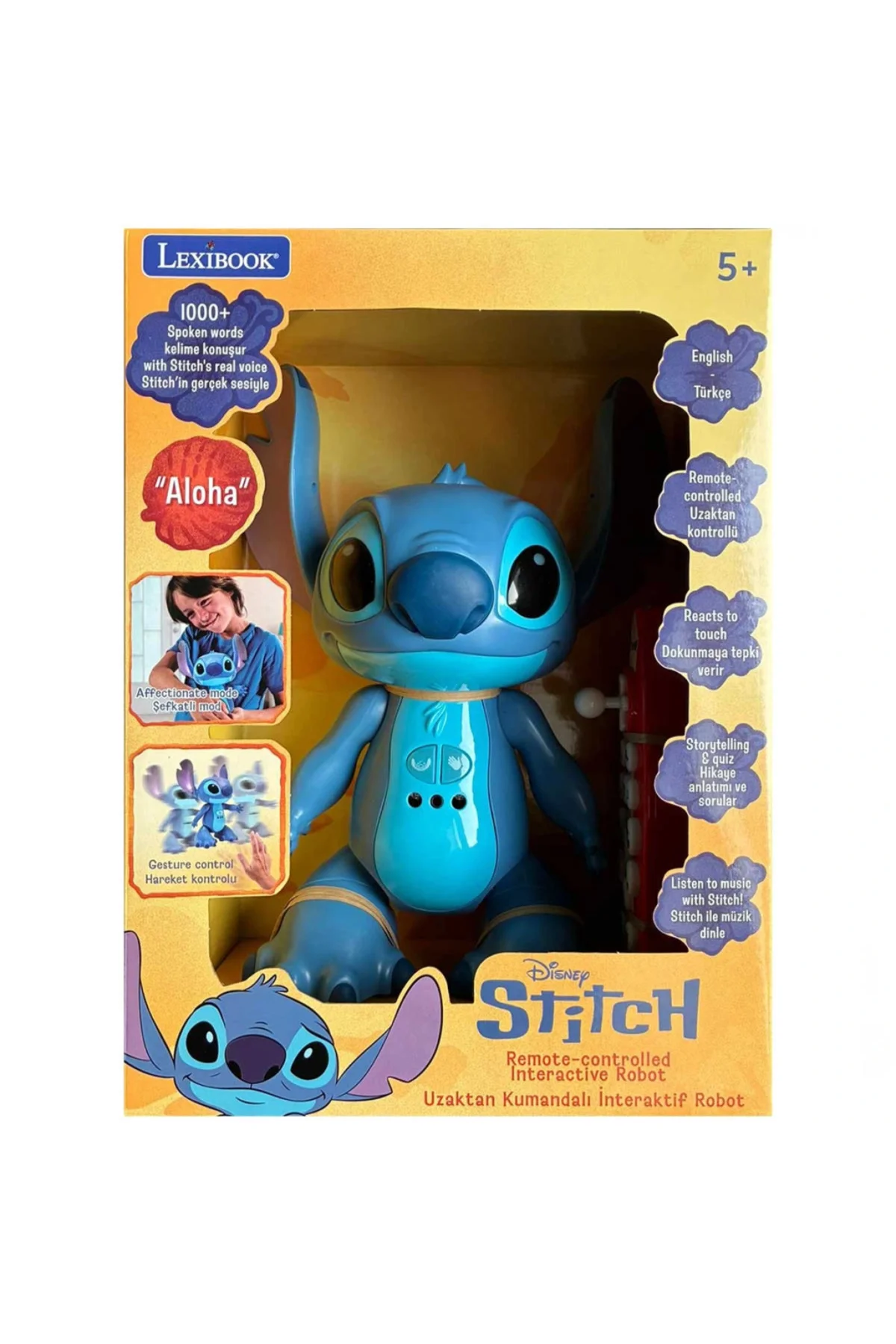 Uzaktan Kumandalı Interaktif Robot