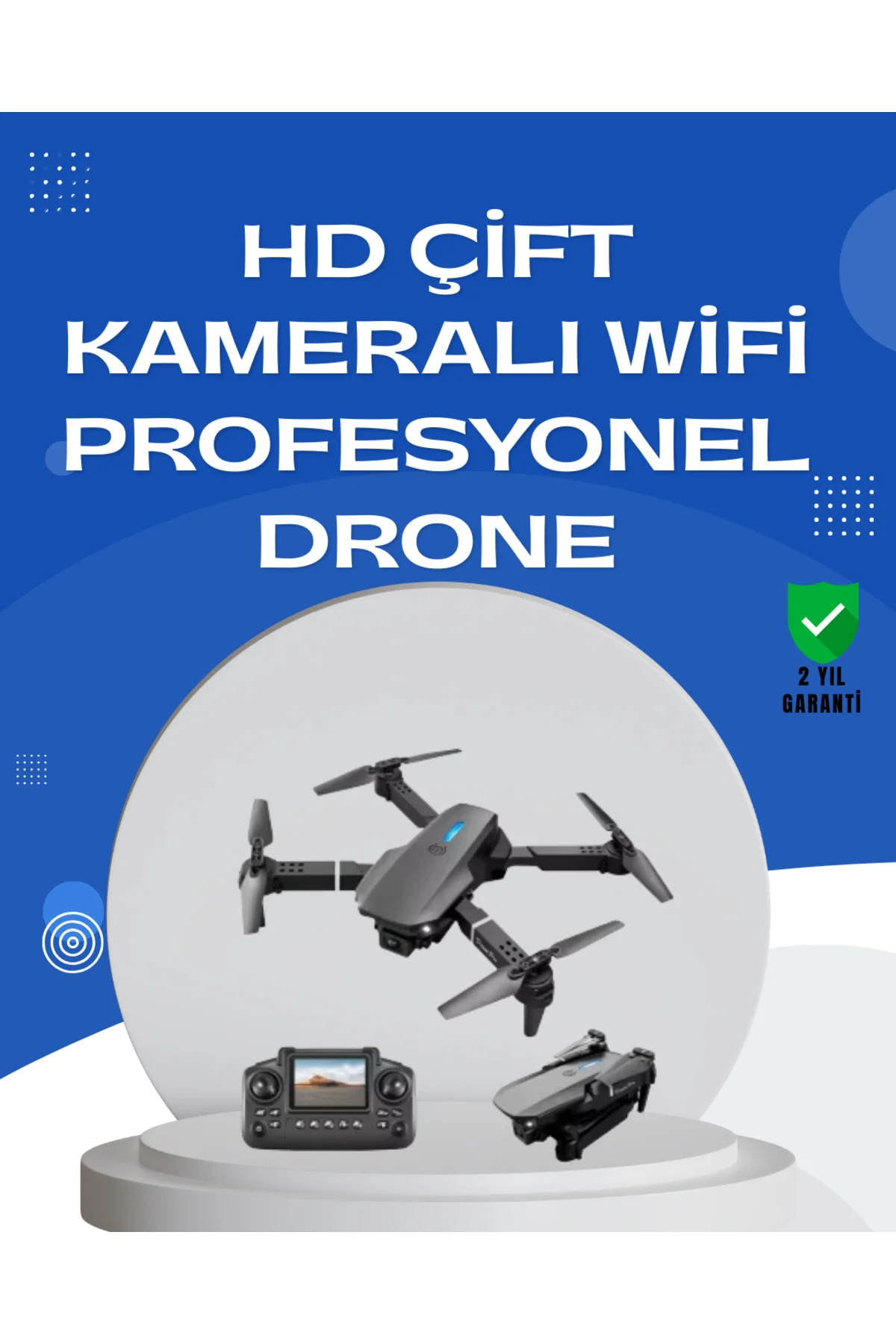 Uzaktan Kumandalı Katlanabilir Drone Yörünge Uçuşu ve Eve Dönüş Ö