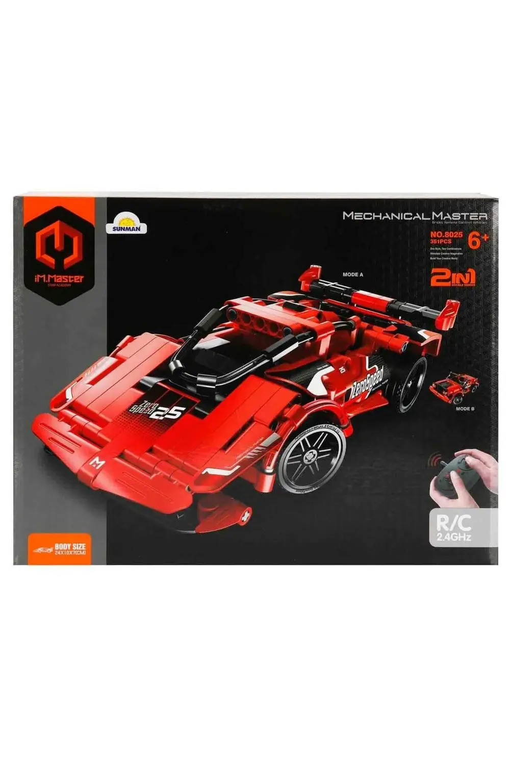 Uzaktan Kumandalı Kırmızı Araba