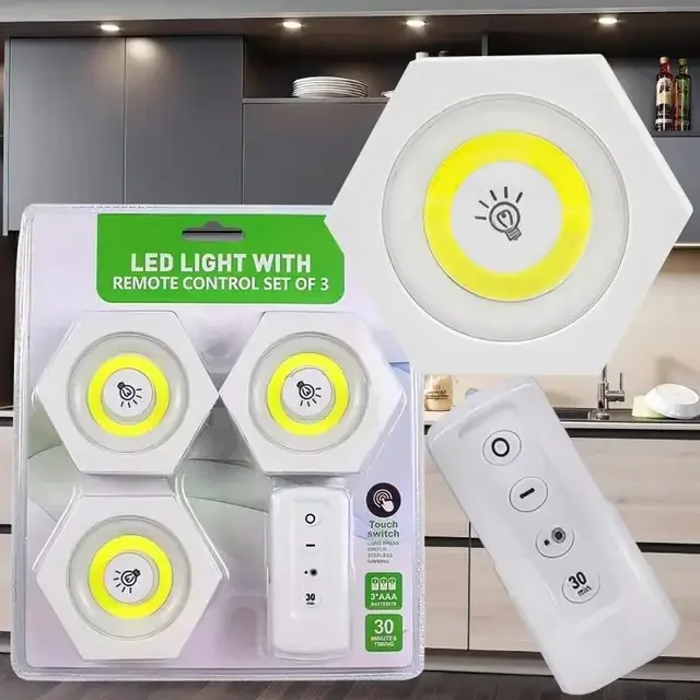 Uzaktan Kumandalı Led Işık Altı Gen [3&amp;apos;lü Set] (4741)