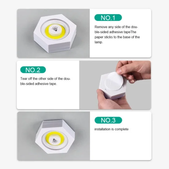 Uzaktan Kumandalı Led Işık Altı Gen [3&amp;apos;lü Set] (4741)