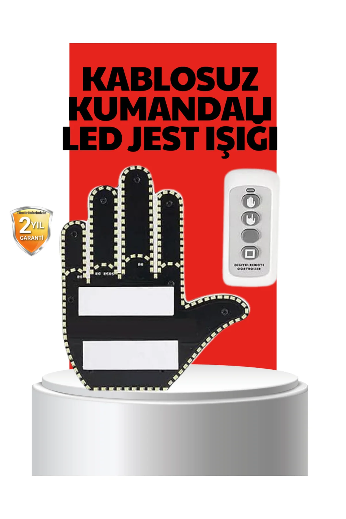 Uzaktan Kumandalı Led Jest Işığı – 3 Farklı Hareket Modu