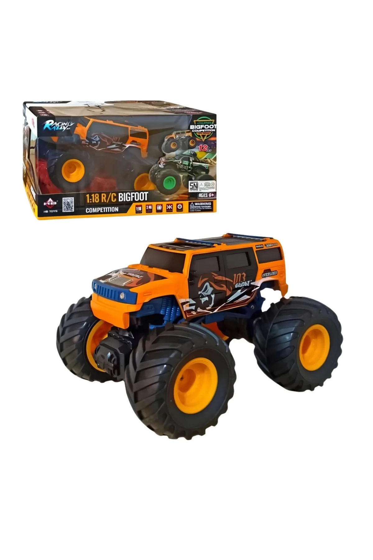 Uzaktan Kumandalı Monster Trucks 20 cm