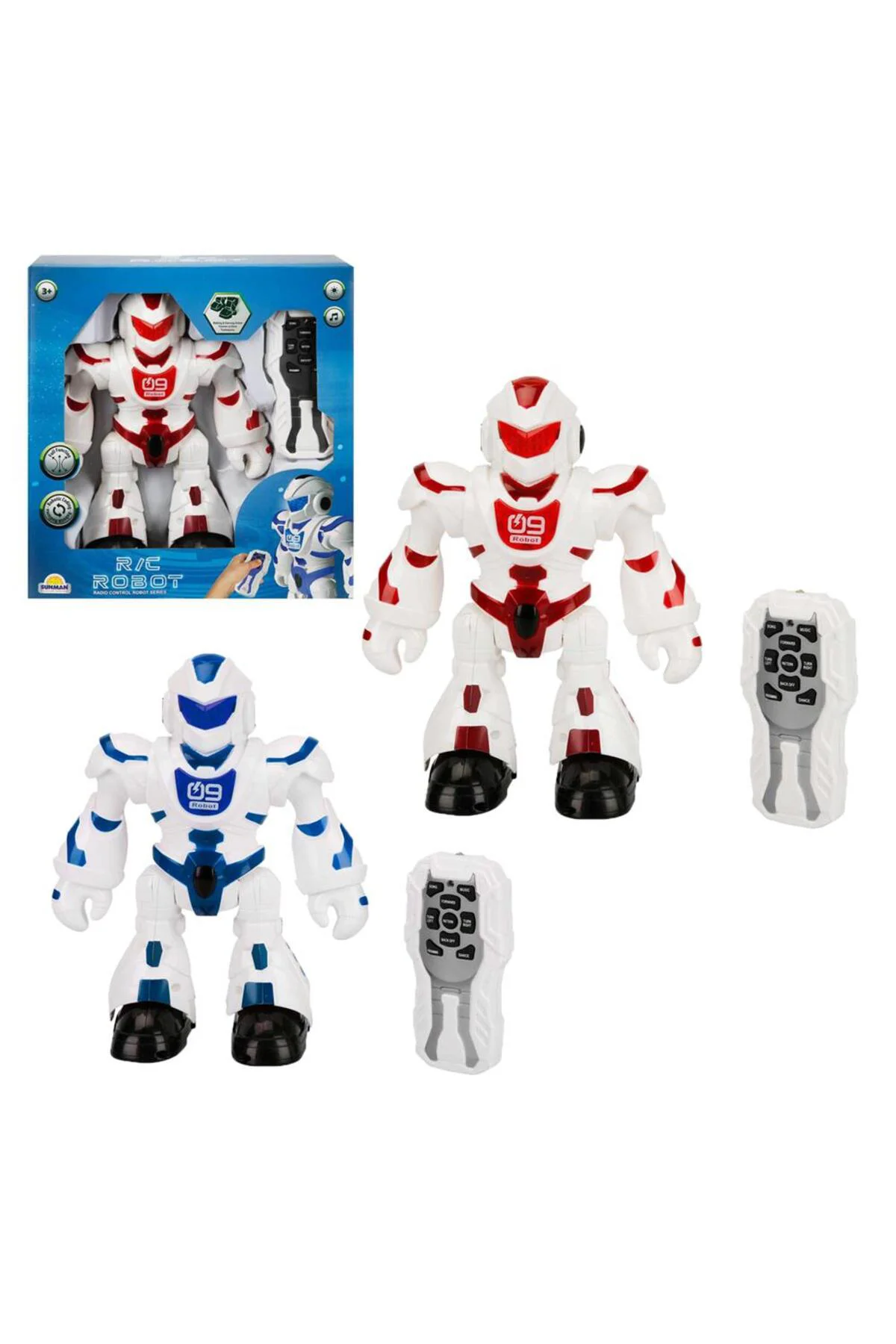 Uzaktan Kumandalı Müzikli ve Işıklı Programlanabilir Robot 1 Adet Fiyatıdır
