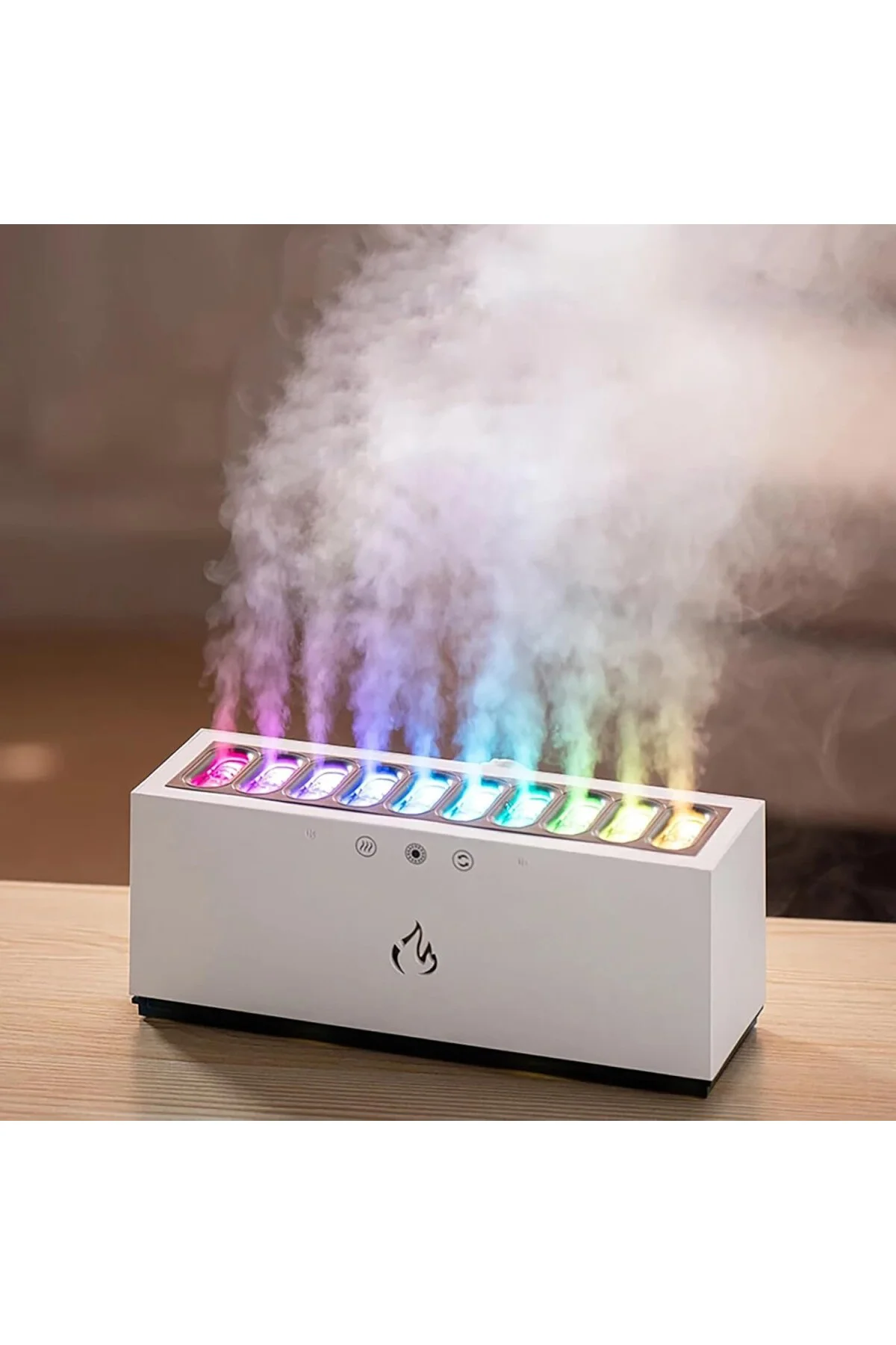 Uzaktan Kumandalı RGB Işıklı Hava Nemlendirici | Ses Sensörlü Eko