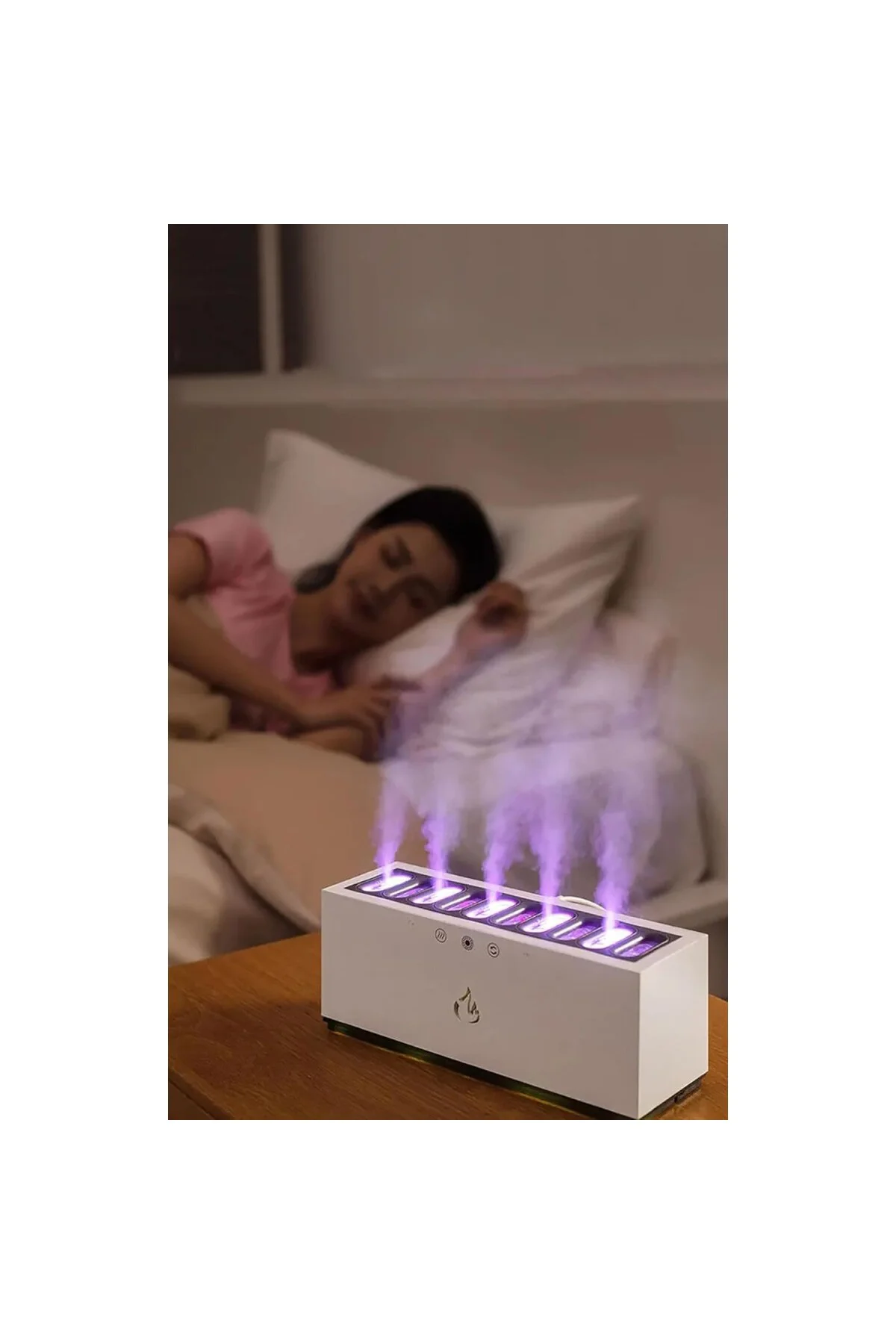 Uzaktan Kumandalı RGB Işıklı Hava Nemlendirici | Ses Sensörlü Eko