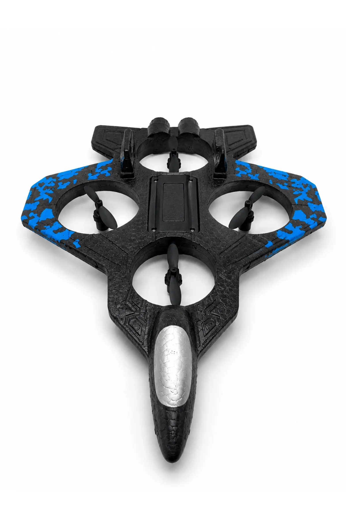 Uzaktan Kumandalı Savaş Uçağı Drone 2.4 GHz Jiroskoplu Tek Tuş Kalkış İniş 360° Dönüş - Görsel 2