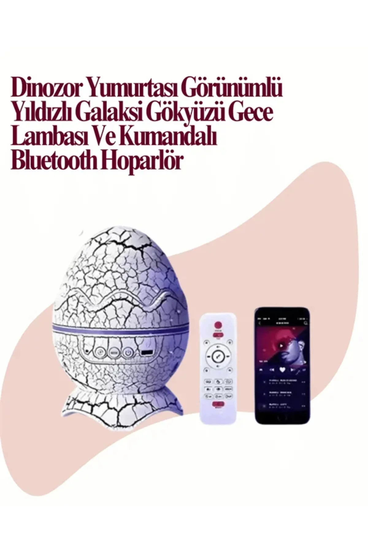 Uzaktan Kumandalı, USB Girişli, Döner Projektör Lamba Uzaktan Kumandalı, USB Girişli, Döner Projektör Lamba
