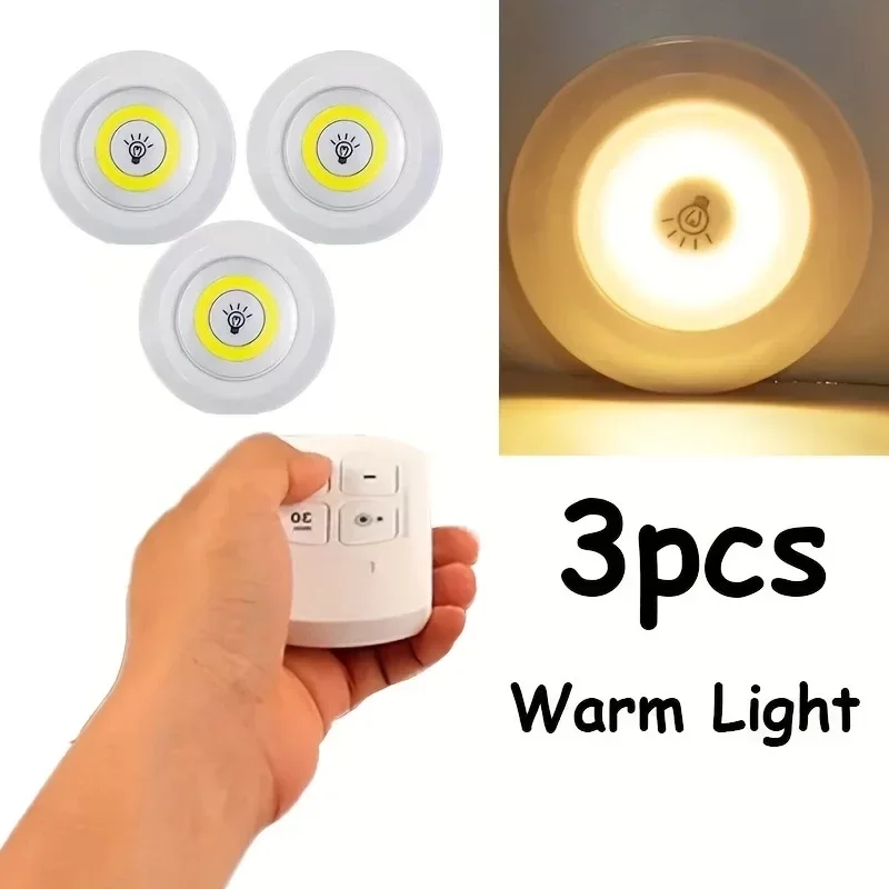 Uzaktan Kumandalı Yapışkanlı 3&amp;#39;lü Led Spot Lamba Bx40 Fiyatı, Yorumları ve Özellikleri