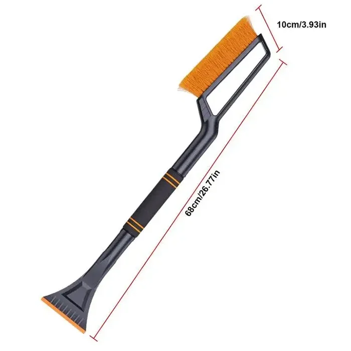 Uzatılabilir Araç Camı Kar Fırçası ve Buz Kazıyıcı - 82cm 360° Ayarlanabilir