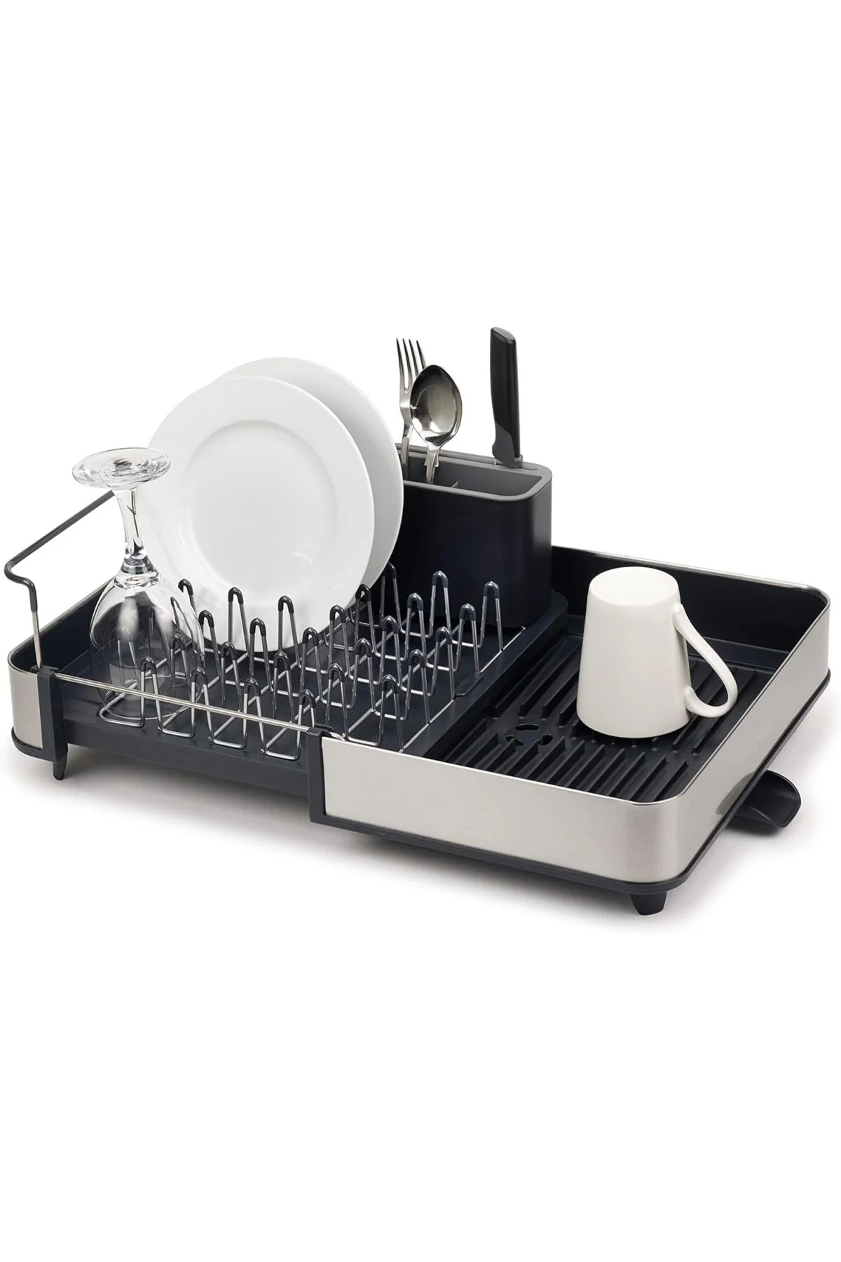Uzatılmış Çelik Bulaşıklık - Gri -85153