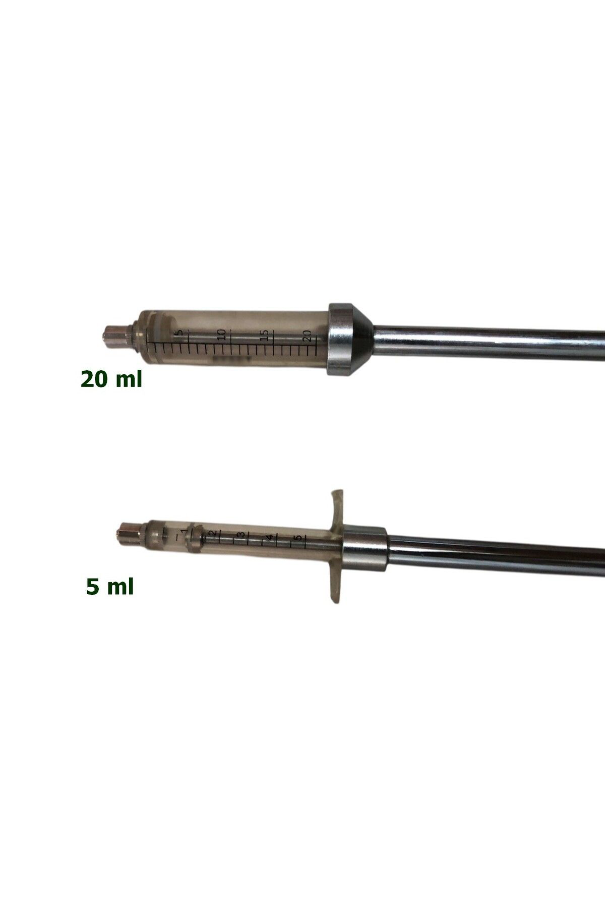 Ekvet Uzatmalı Mika Enjektör 20 Ml - 77 Cm Uzun Şırınga