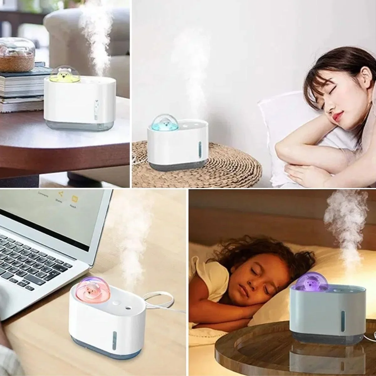 Uzay Ayısı 300 Ml Usb Hava Nemlendirici – Led Işıklı Masaüstü Buhar Makinesi, Yatak Odası & Çocuk Odası İçin Ortam Nemlendirici Bx40 Uzay Ayısı 300 Ml Usb Hava Nemlendirici – Led Işıklı Masaüstü Buhar Makinesi, Yatak Odası & Çocuk Odası İçin Ortam Nemlendirici Bx40