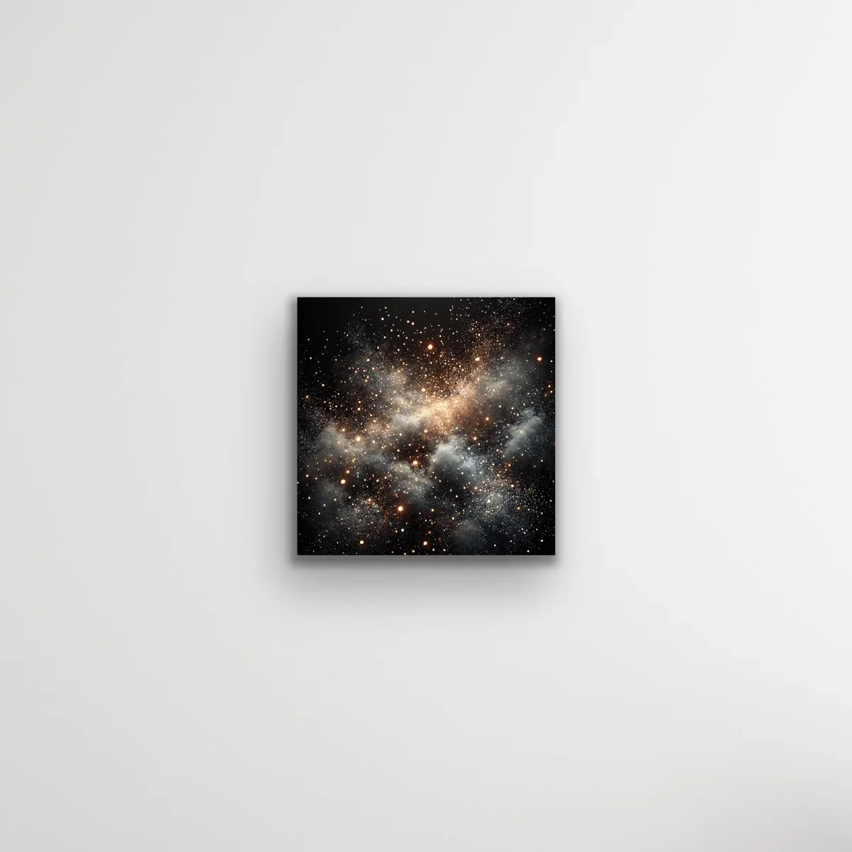 Uzay Boşluğu Kanvas Tablo 60x60cm - Çerçevesiz Duvar Sanatı