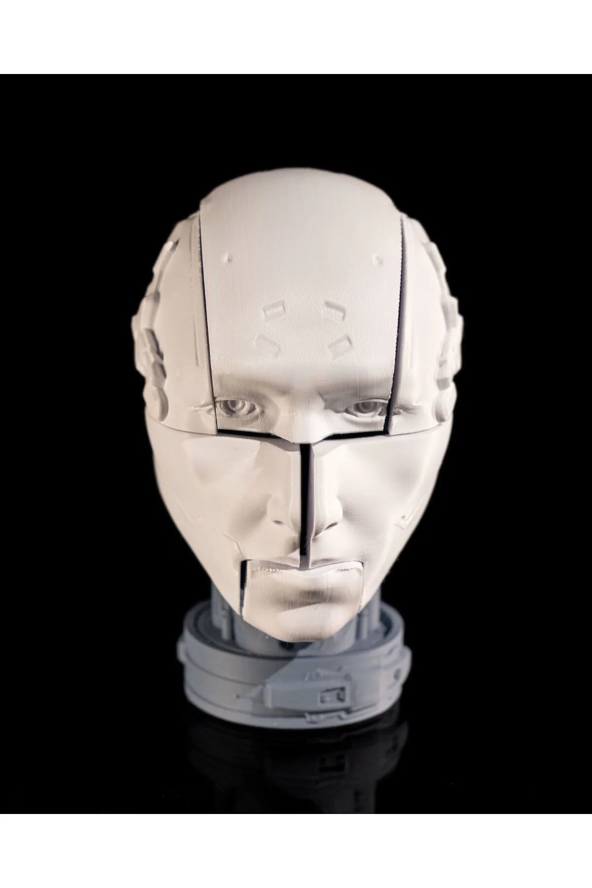 Uzay Çağı Robot Anatomisi Parçalı Büst 15CM