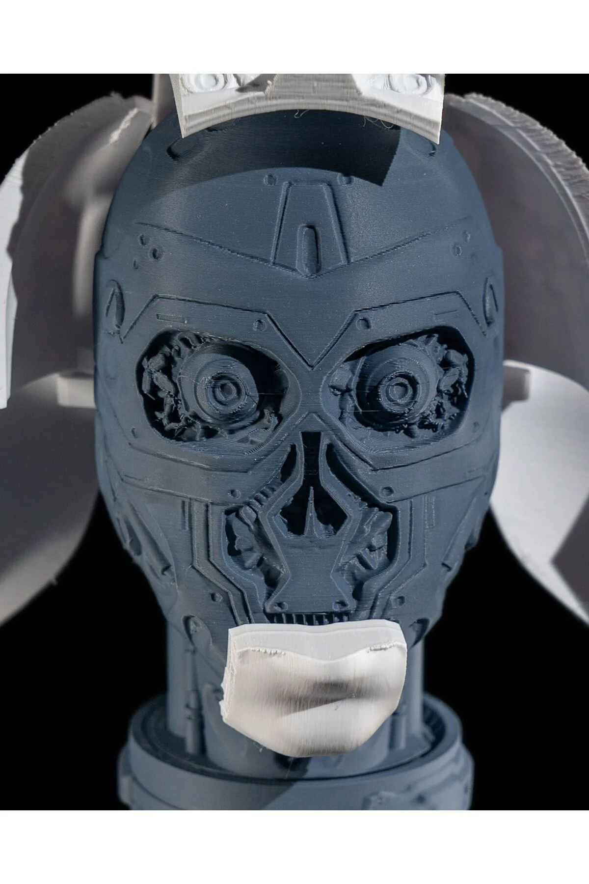 Uzay Çağı Robot Anatomisi Parçalı Büst 15CM