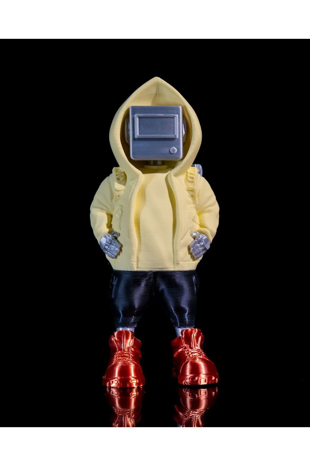 Uzay Çağı Underground İnsan Robot Oyuncağı 15CM