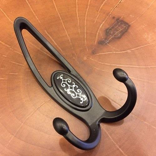 Uzay Portmanto Askısı Siyah (2 Adet)