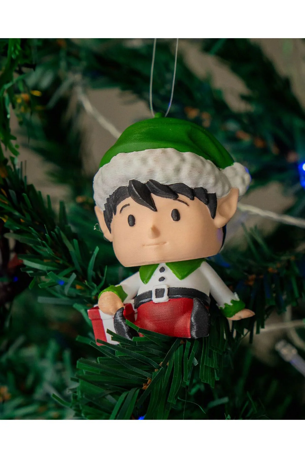 Uzaylı Elf Yılbaşı Süsü Yılbaşı Elf Çam Ağacı Süsü 18CM