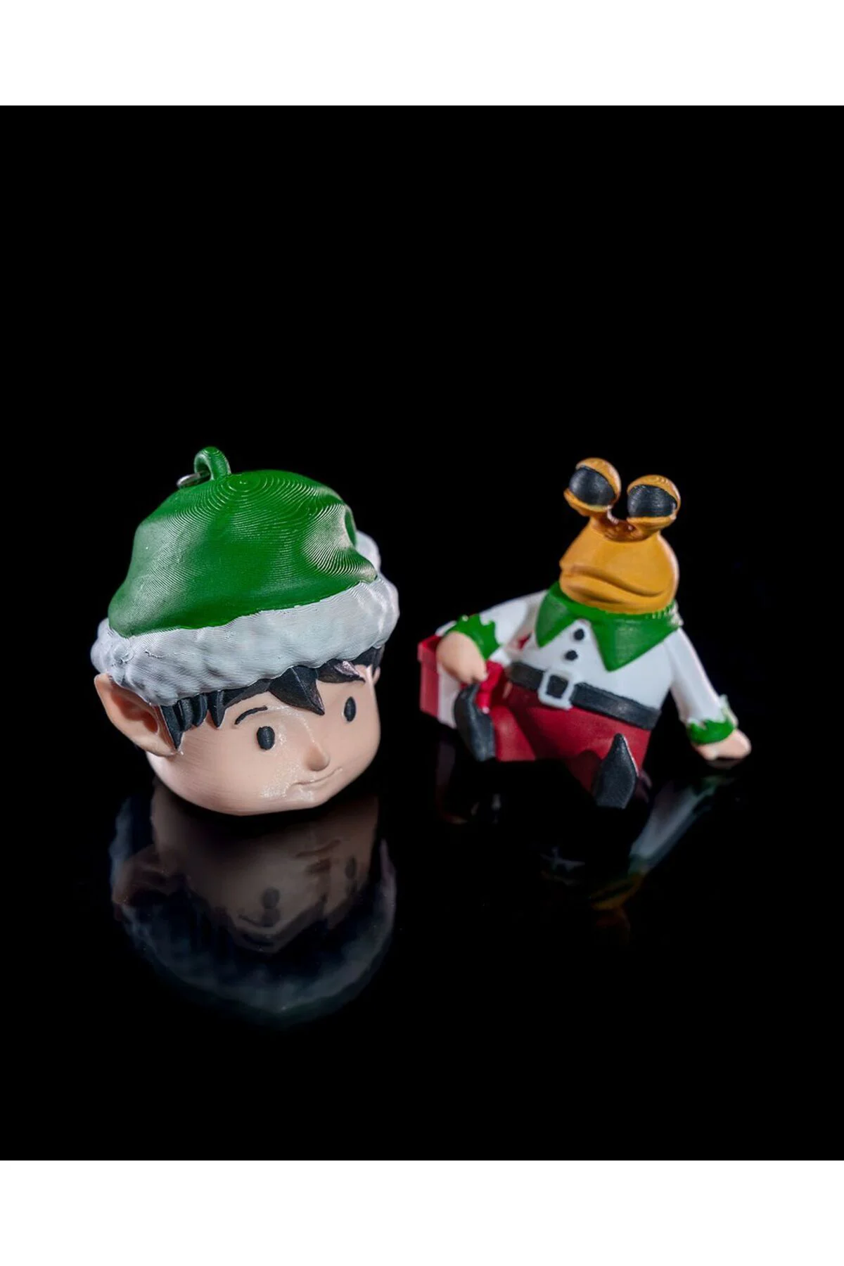 Uzaylı Elf Yılbaşı Süsü Yılbaşı Elf Çam Ağacı Süsü 18CM