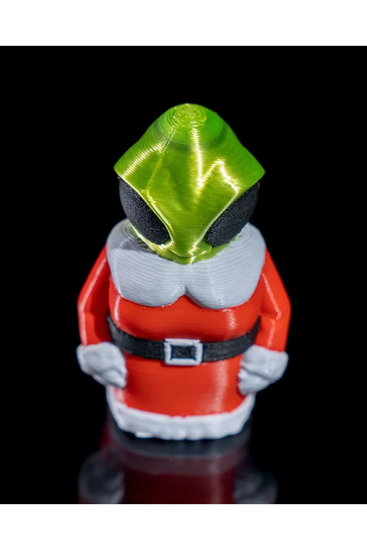 Uzaylı Noel Anne Yılbaşı Süsü Yılbaşı Noel Anne Çam Ağacı Süsü 18CM