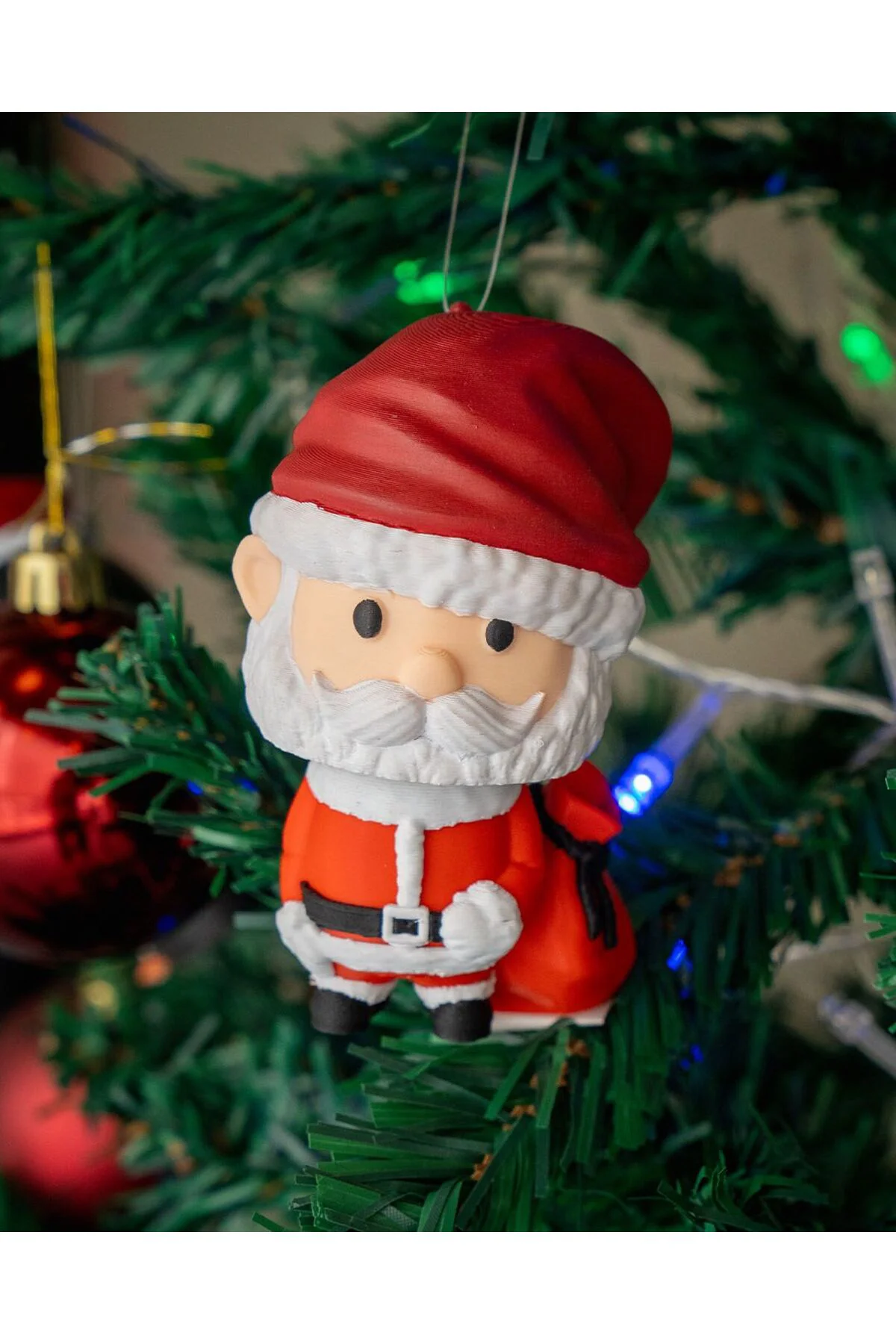 Uzaylı Noel Baba Yılbaşı Süsü Yılbaşı Noel Baba Çam Ağacı Süsü 18CM