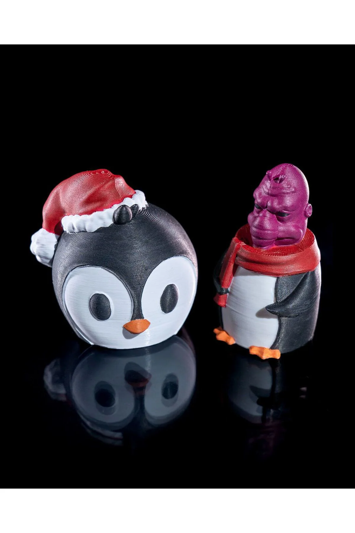 Uzaylı Penguen Yılbaşı Süsü Yılbaşı Penguen Çam Ağacı Süsü 18CM