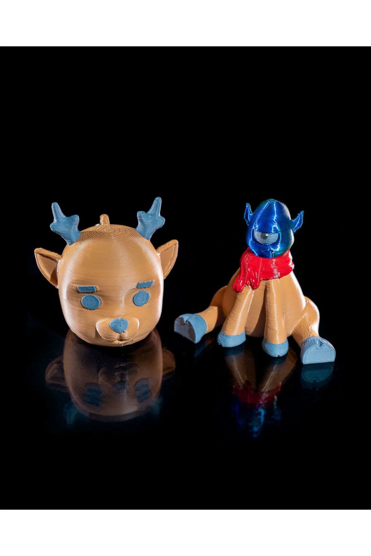 Uzaylı Ren Geyiği Yılbaşı Süsü Yılbaşı Ren Geyiği Çam Ağacı Süsü 18CM