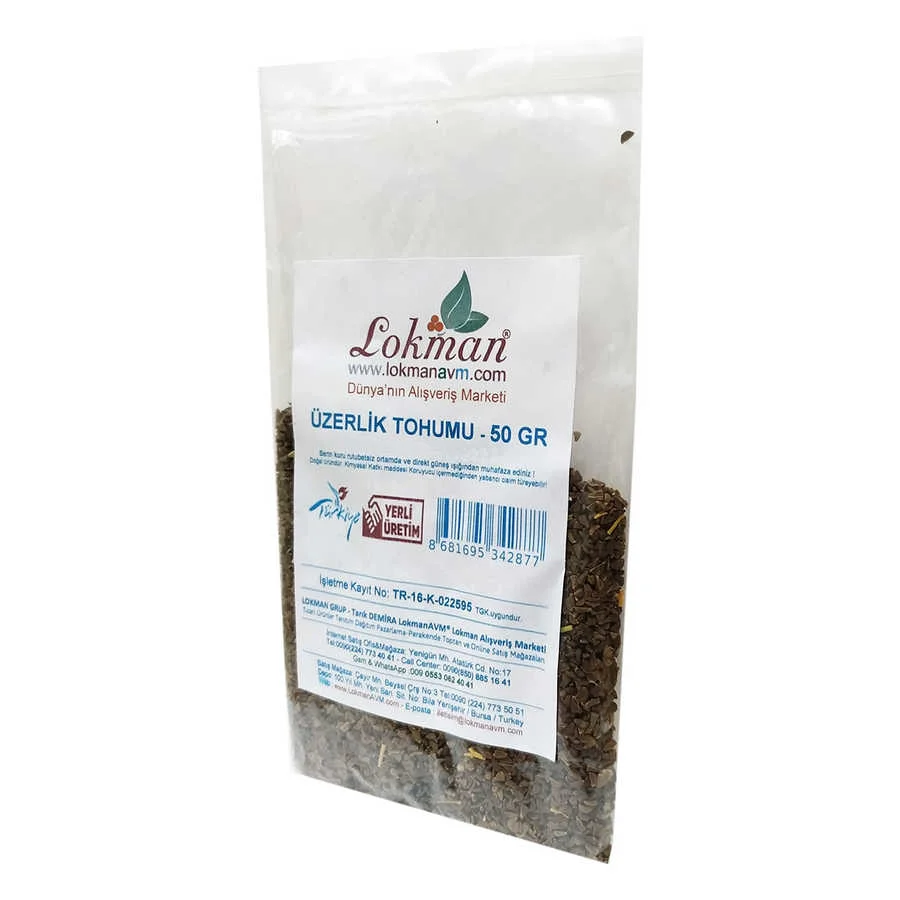 Üzerlik u Tane Doğal 50 Gr Paket