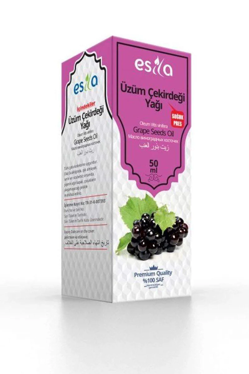 Üzüm Çekirdeği Yağı 50 Ml – Doğal Cilt & Saç Bakımı Fiyatı, Yorumları ve Özellikleri