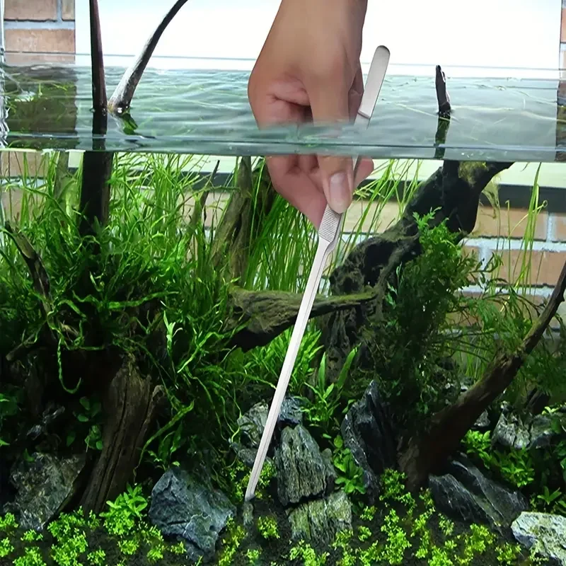 Uzun 30 Cm Çelik Cımbız - Akvaryum Maşası Uzun 30 Cm Çelik Cımbız - Akvaryum Maşası