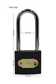 Uzun Asma Kilit 32 Mm Trı-Cırcle 2 Adet