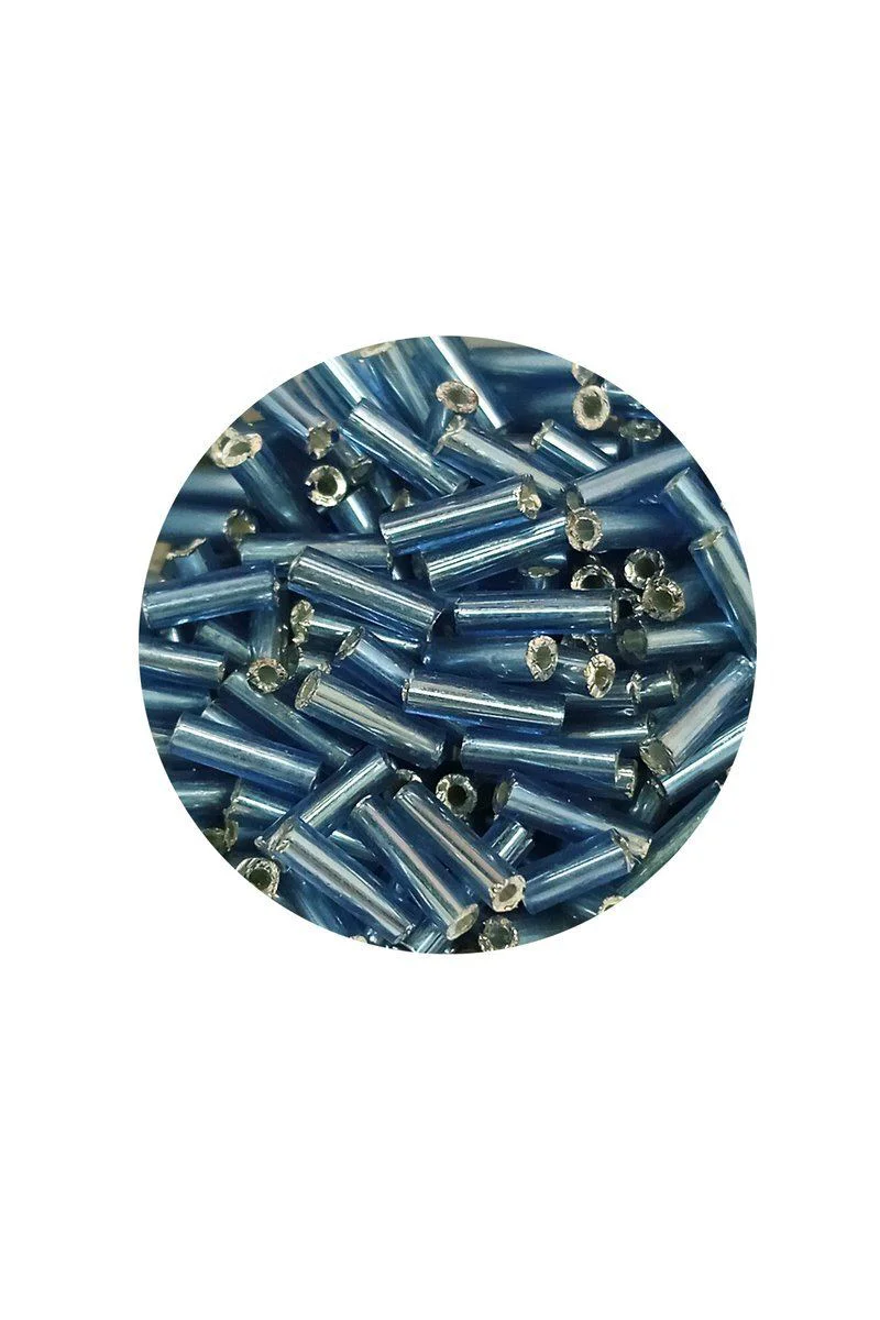 Uzun Boru Kesme Boncuk 2mm x 10mm - Camgöbeği Mavi | El İşleri İçin Kaliteli Boncuklar Fiyatı, Yorumları ve Özellikleri