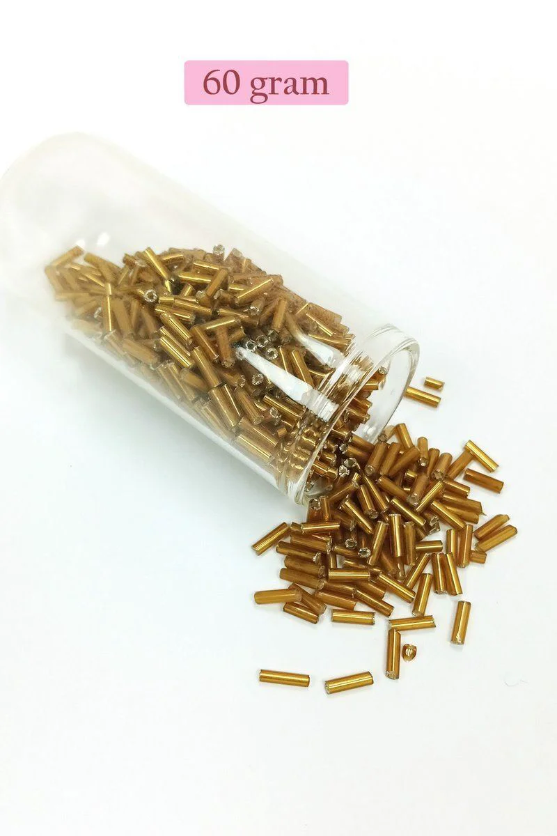 Uzun Boru Kesme Boncuk 2mm x 10mm - 60gr Altın Sarısı BNC270 | Aksesuar Yapımı Fiyatı, Yorumları ve Özellikleri