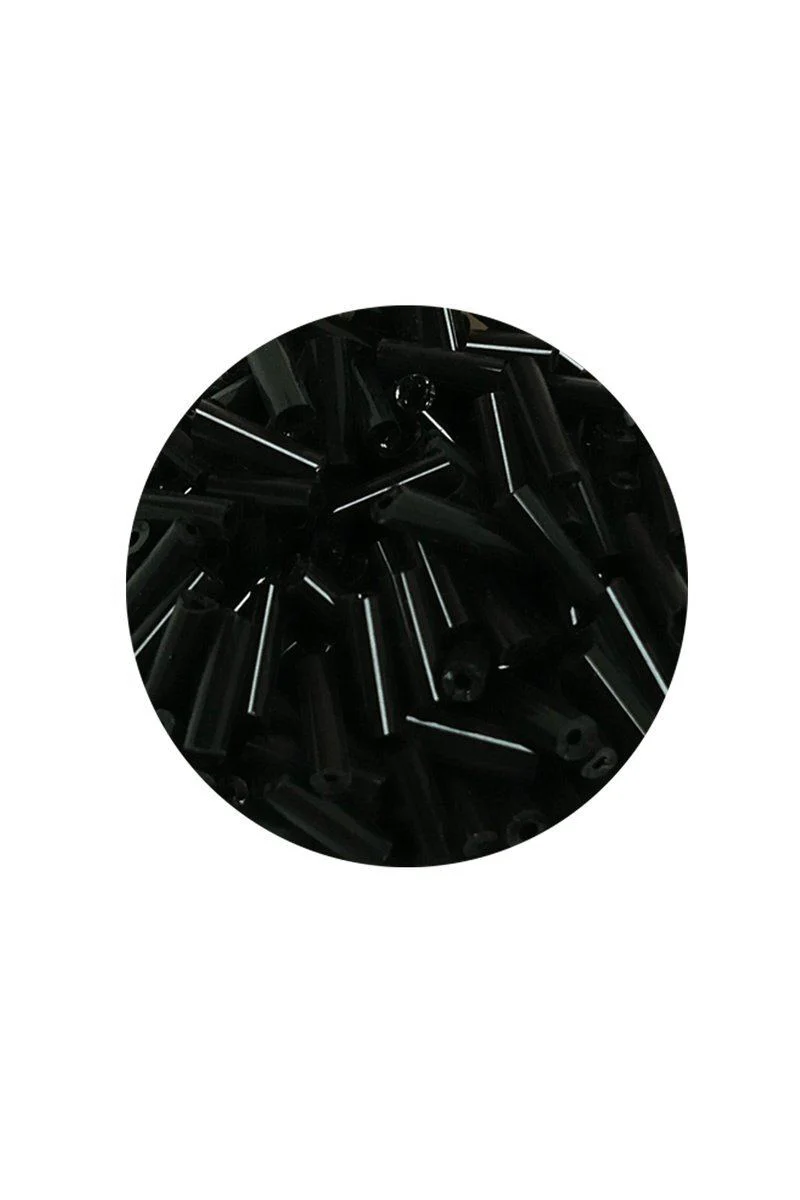 Uzun Boru Kesme Boncuk 2mm x 10mm Siyah - El Yapımı Takı ve Aksesuar Üretimi İçin Profesyonel Boncuk (60gr) Fiyatı, Yorumları ve Özellikleri