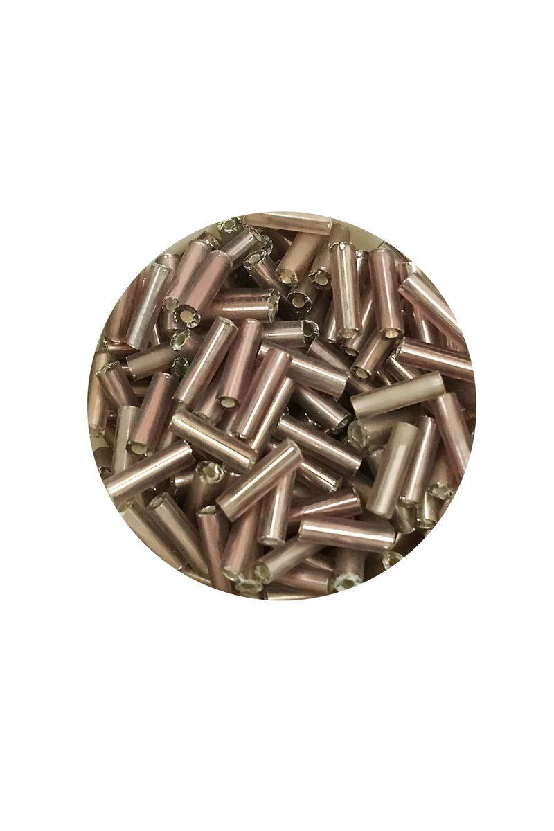 Uzun Boru Kesme Boncuk 2mm x 10mm - 60gr Koyu Bej - El Yapımı Takı ve Oya İçin Fiyatı, Yorumları ve Özellikleri