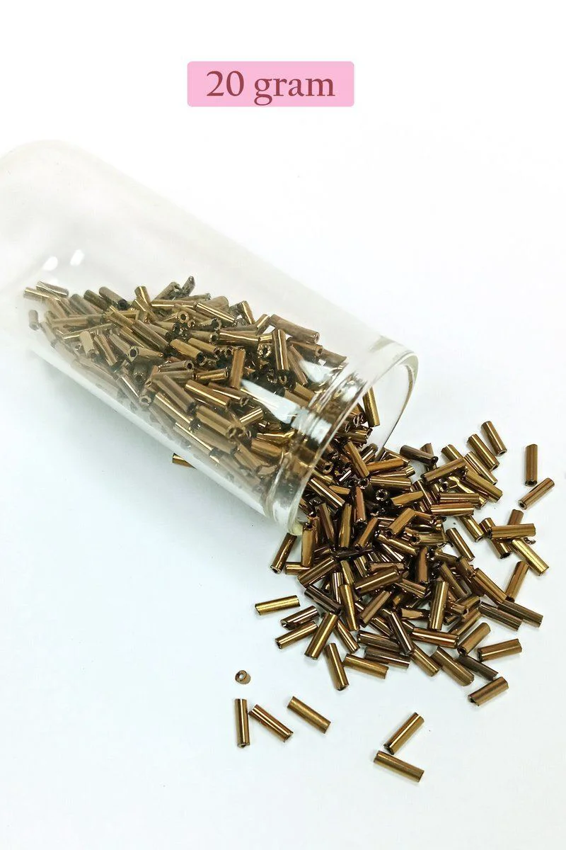 Uzun Boru Kesme Boncuk 2mm x 10mm - 4 Renk 80gr - El Yapımı Takı Üretimi İçin Fiyatı, Yorumları ve Özellikleri
