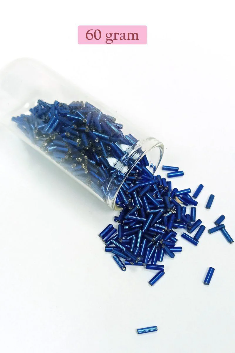 Uzun Boru Kesme Boncuk 2mm x 10mm – Lacivert 60g – Kolye Bileklik Aksesuar Yapımı İçin Fiyatı, Yorumları ve Özellikleri