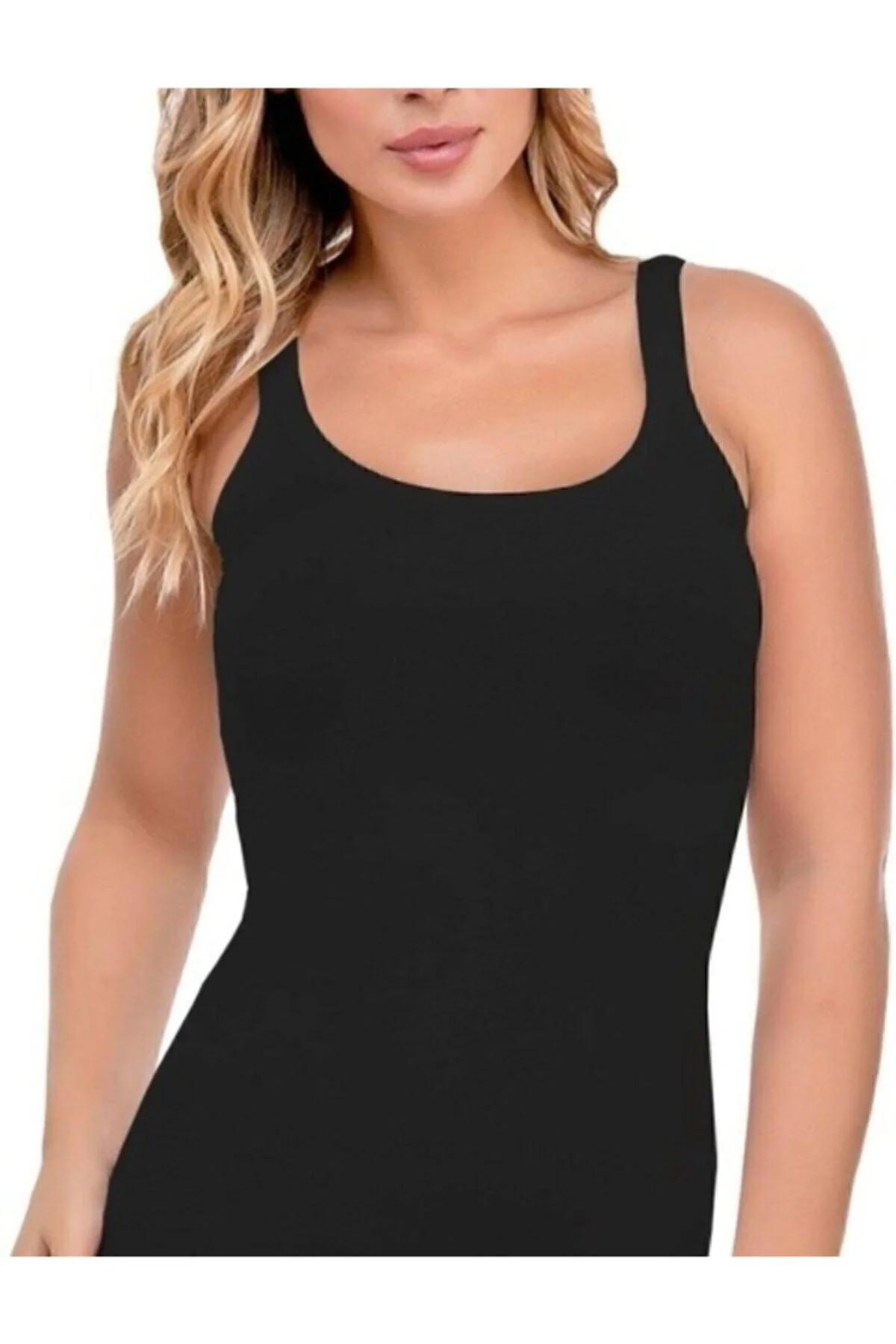 Uzun Boy Askılı Modal Atlet 1274