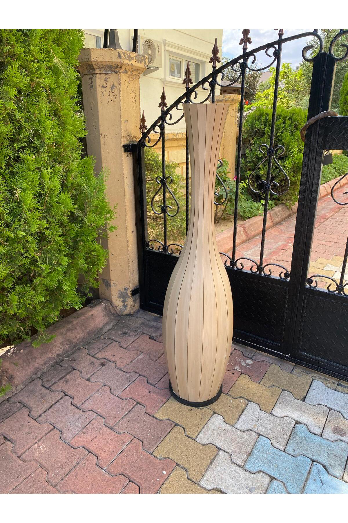 Elif Aksesuar Uzun Büyük Boy Dekoratif Vazo 120Cm