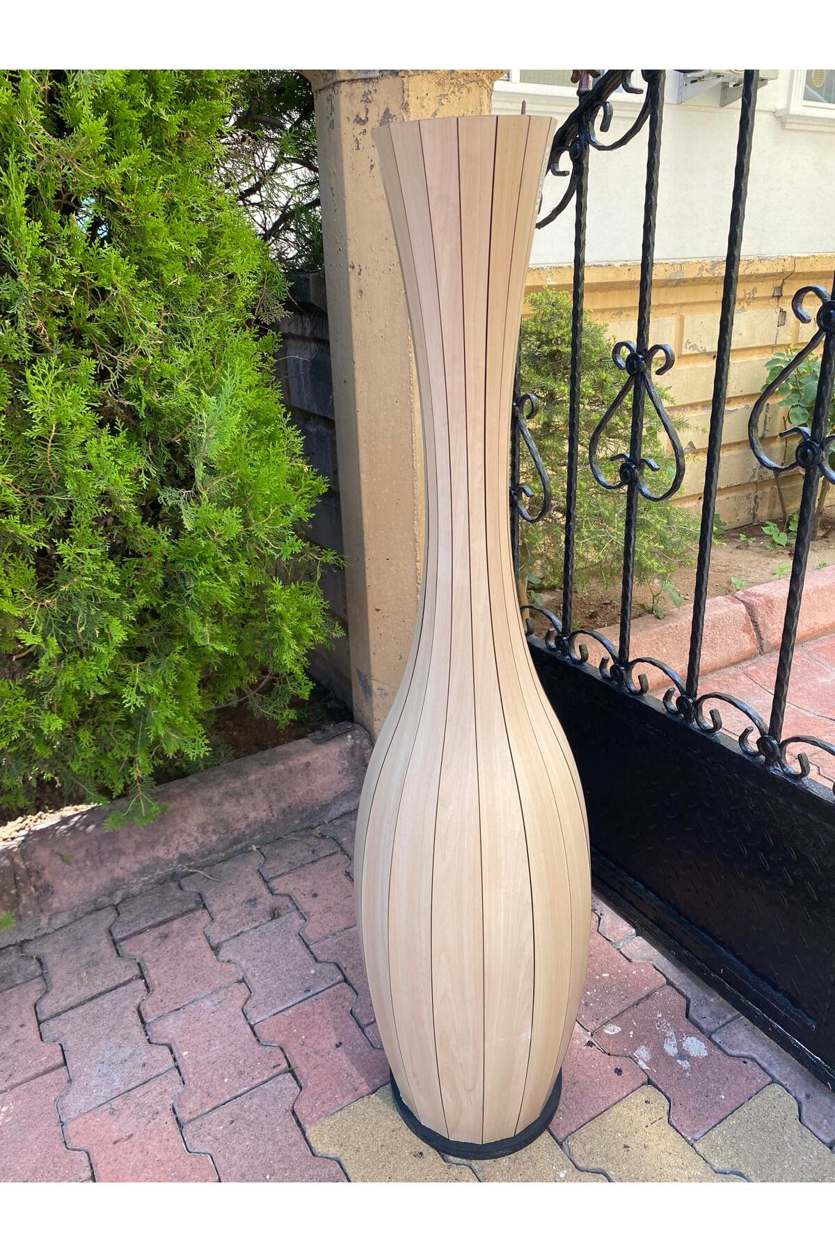 Elif Aksesuar Uzun Büyük Boy Dekoratif Vazo 120Cm