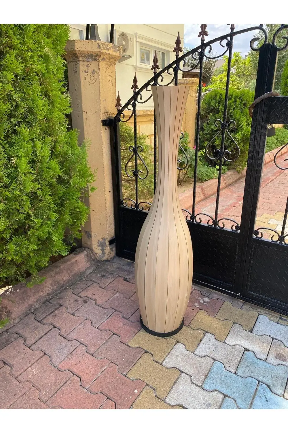 Uzun Büyük Boy Dekoratif Vazo 120cm