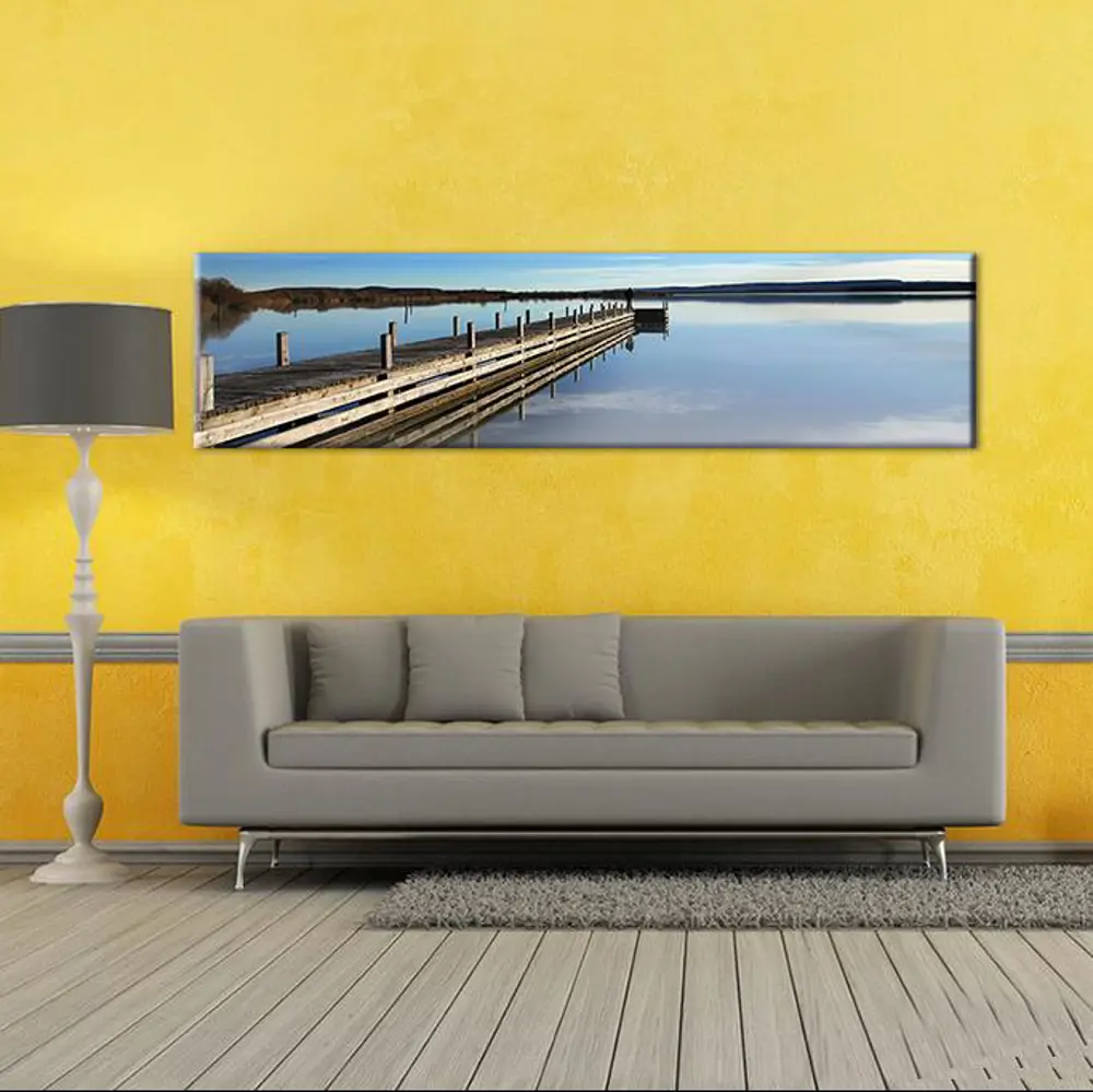 Uzun İskele Kanvas Tablo