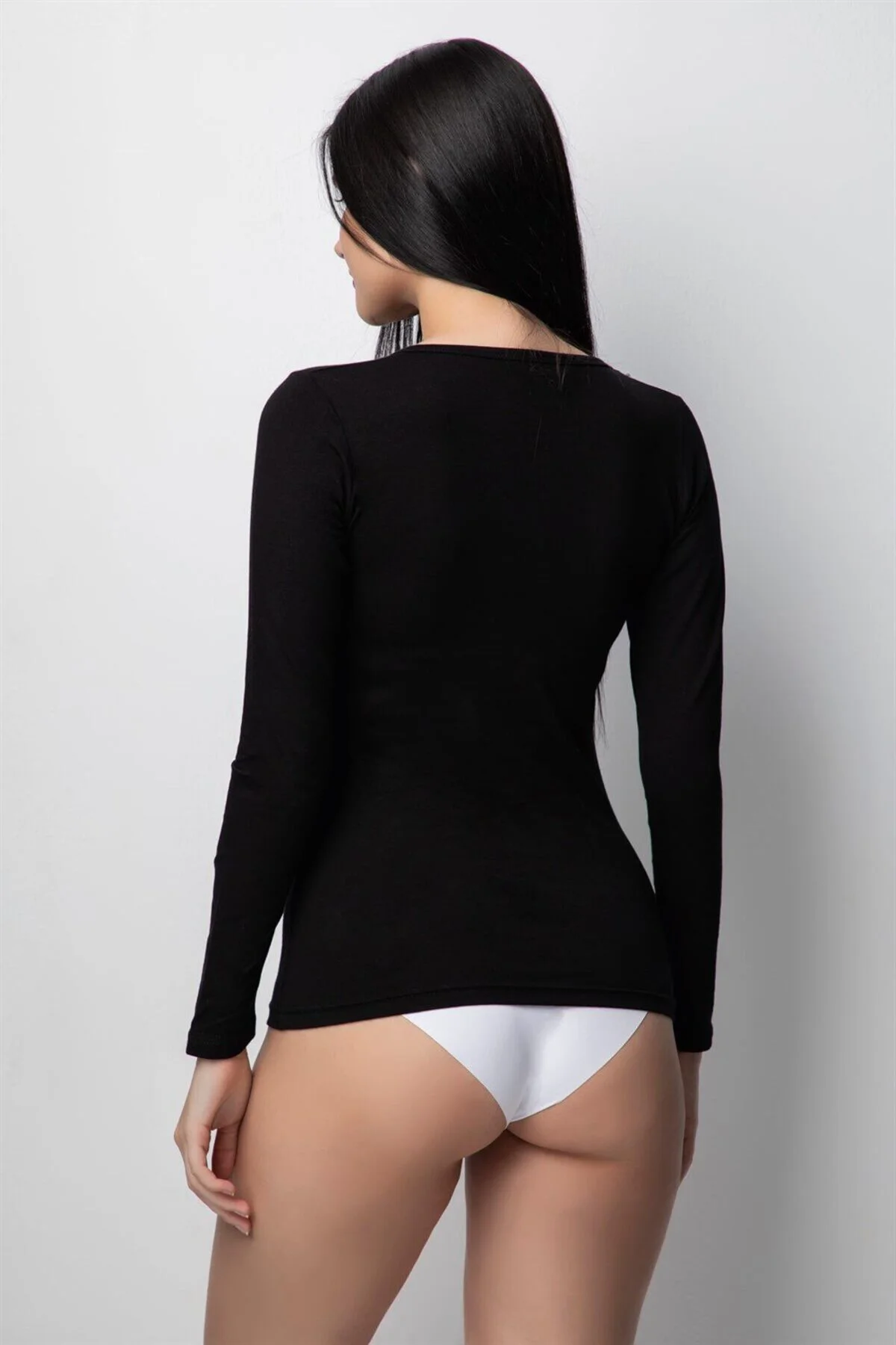 UZUN KOL BİSİKLET YAKA  BODY 3225