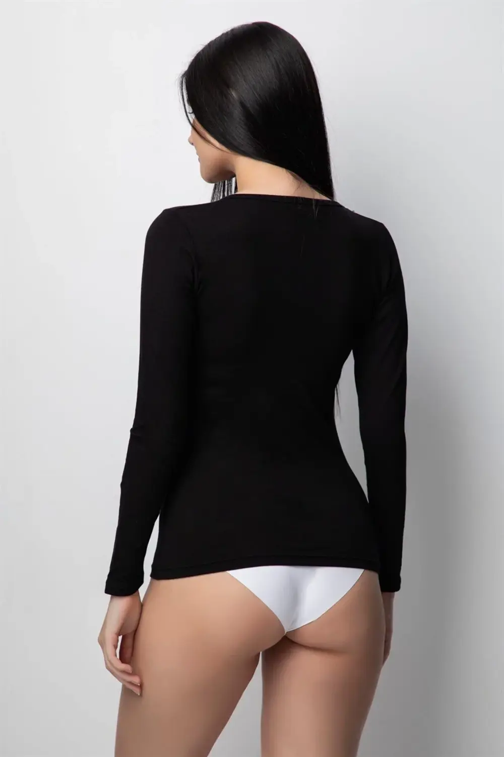 UZUN KOL BİSİKLET YAKA BODY 3225