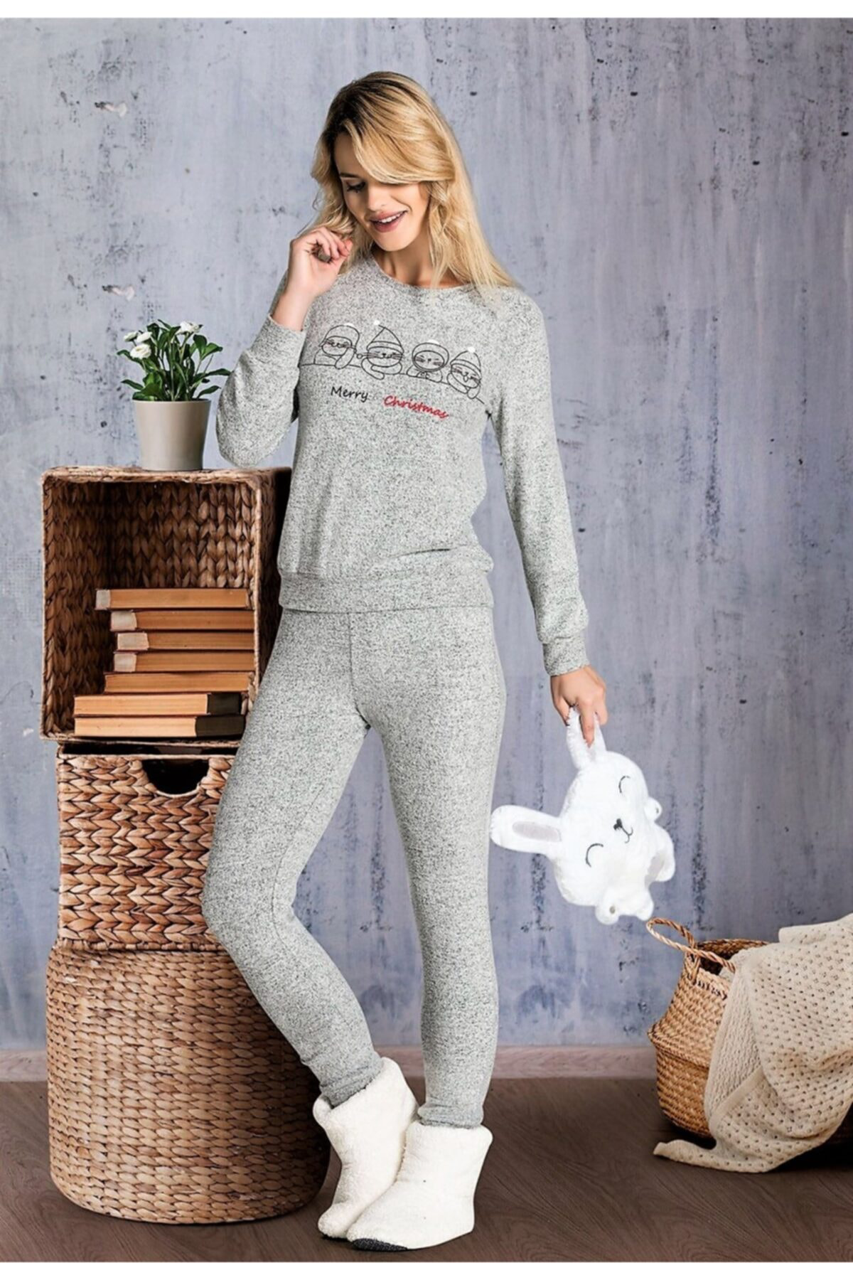 Uzun Kol Kışlık Pijama Takımı