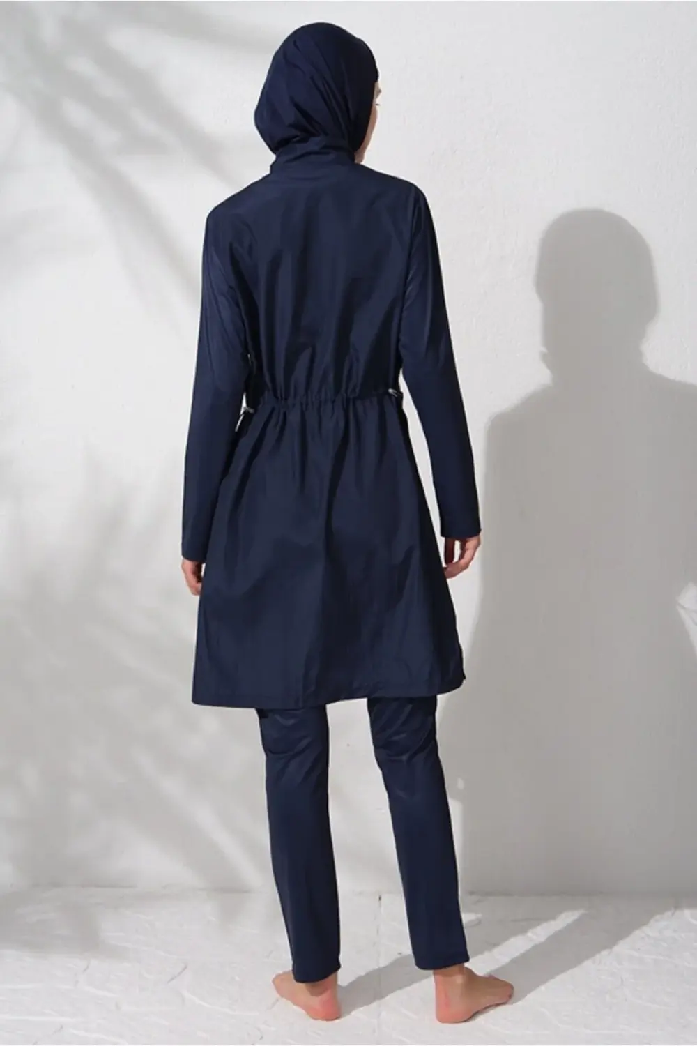 Uzun Kol Tesettür Mayo Desenli 231904