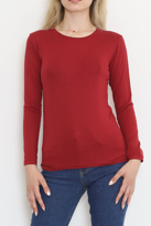 Uzun Kol Viskon Body Bordo Uzun Kol Viskon Body Bordo