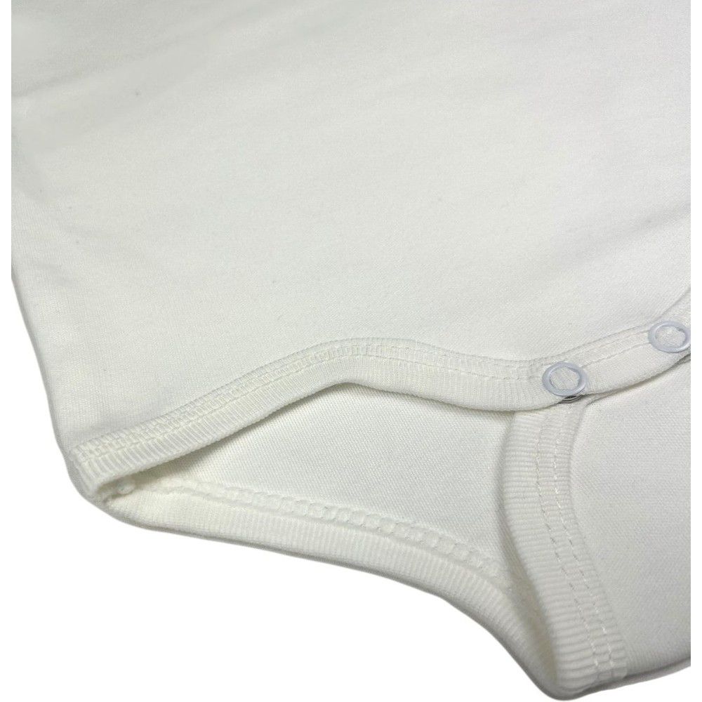 Uzun Kollu %100 Organik Pamuk Bebek Body Çıtçıtlı Zıbın 3'lü Pake